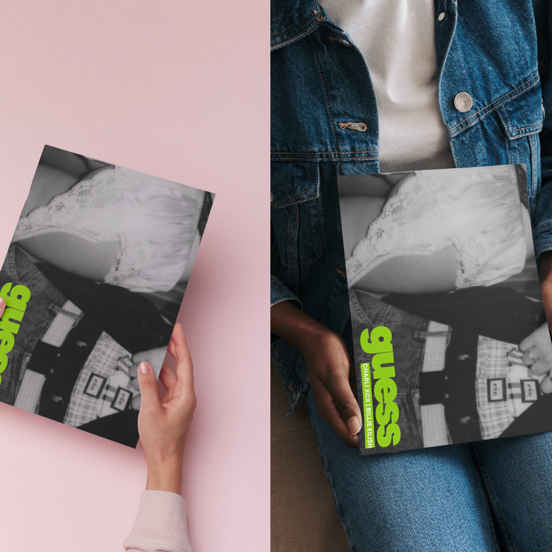 Billie Eilish & charli xcx - Guess | 8x10 Art Print