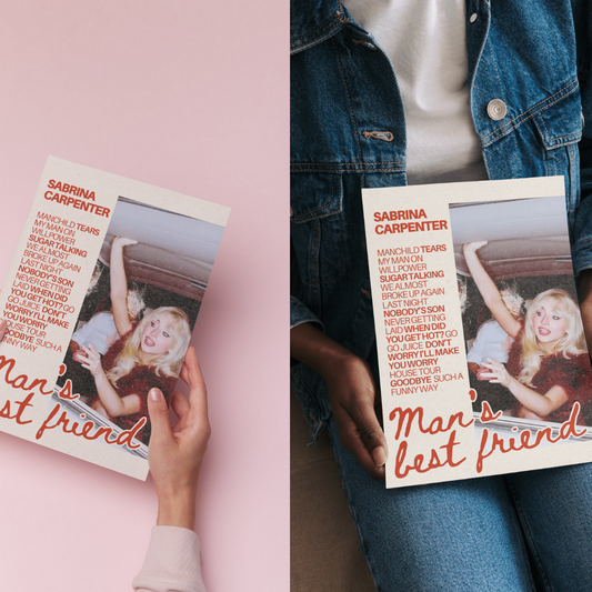 Sabrina Carpenter - Man's Best Friend | 8x10 Art Print