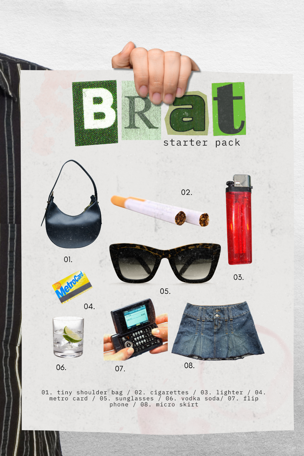 charli xcx - brat starter kit | Poster