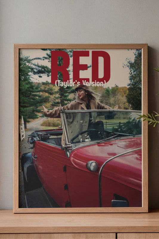 Taylor Swift - Red (Taylor's Version) | Poster